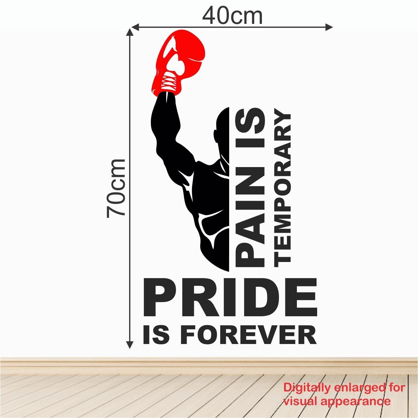 Gym - Fitness - Bodybuilding - Office - Sports - Workout - Boxing - Inspirational - Motivational - Quotes - Wall Sticker - Image 3
